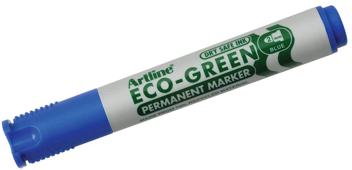 ECO-GREEN Permanent Markers | 2.0mm Bullet Tip