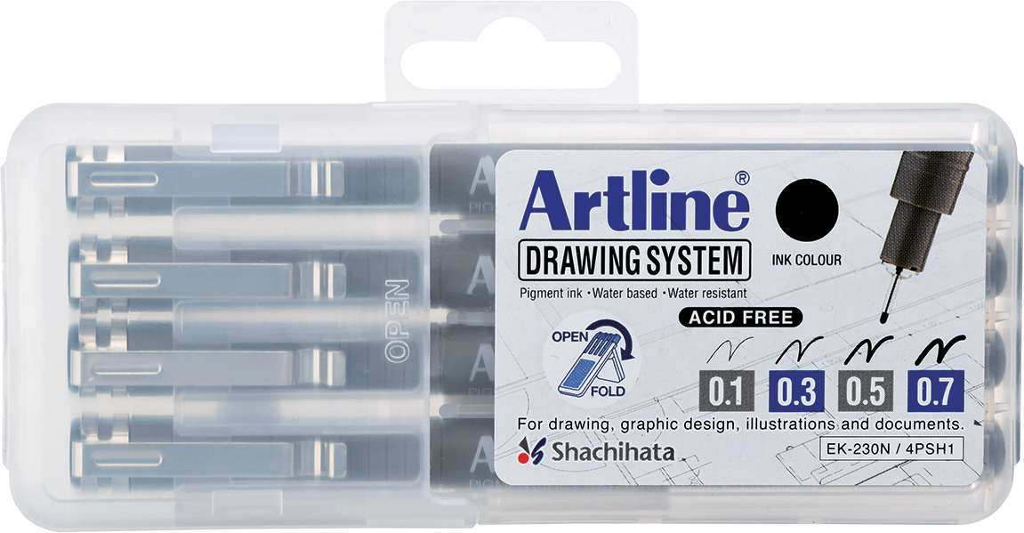 Drawing System Pens - 0.1mm