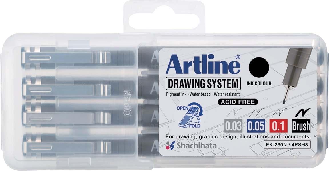 Drawing System Pens - Multi Pack Sets