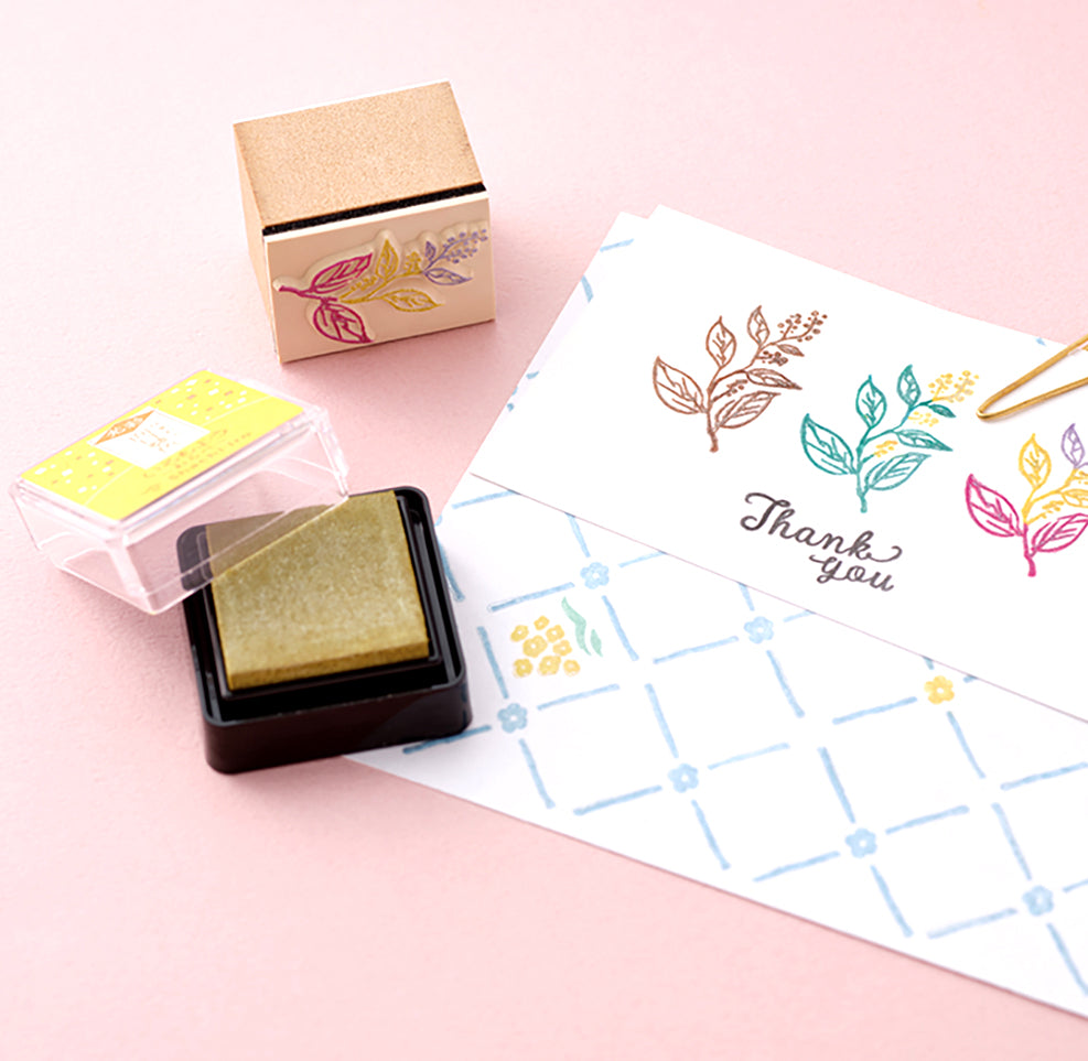 Iromoyo Kosai Warabe Stamp Pads (Shimmering Ink, small)