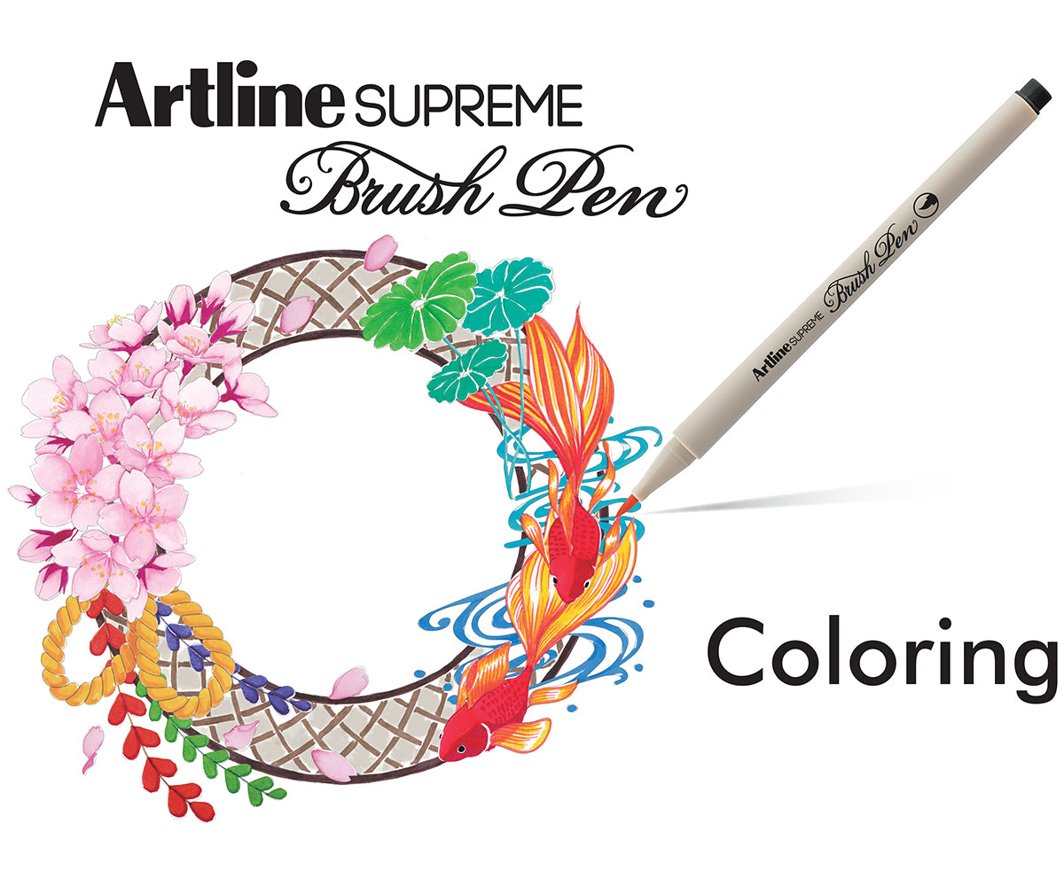 Artline SUPREME Brush Pen Sets