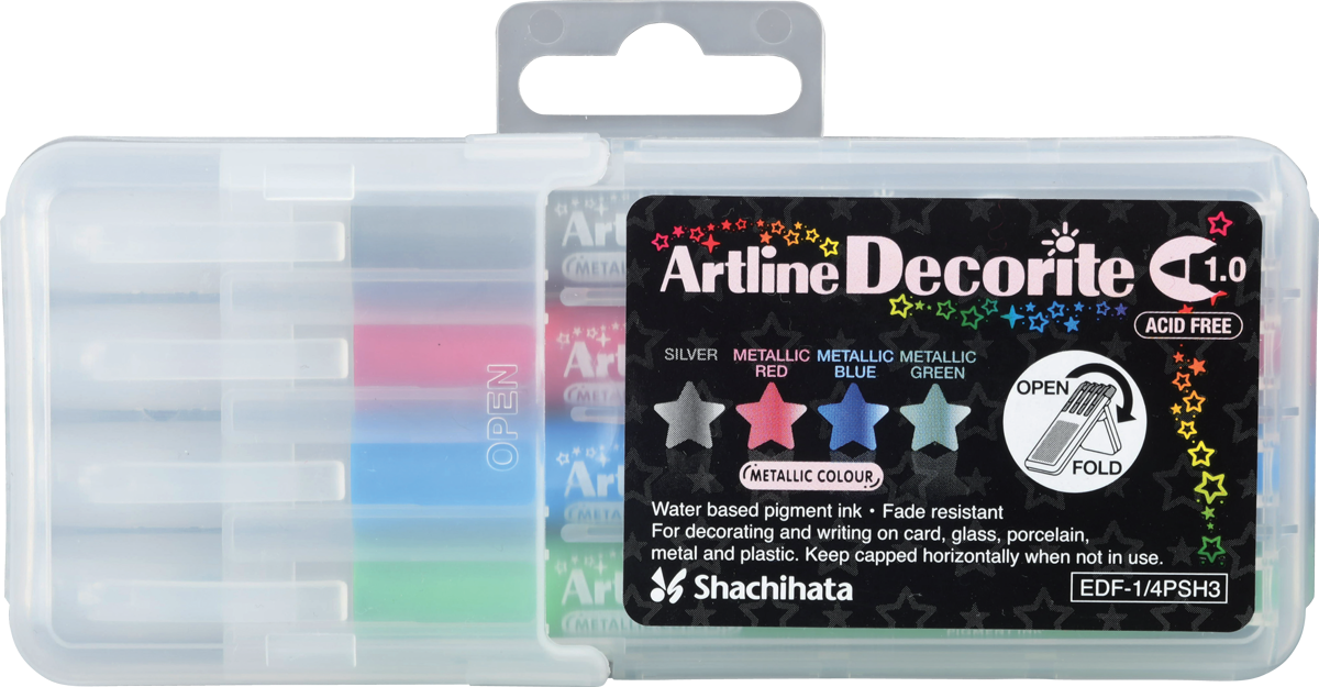 Artline Decorite Marker Sets | 1.0mm Bullet Tip