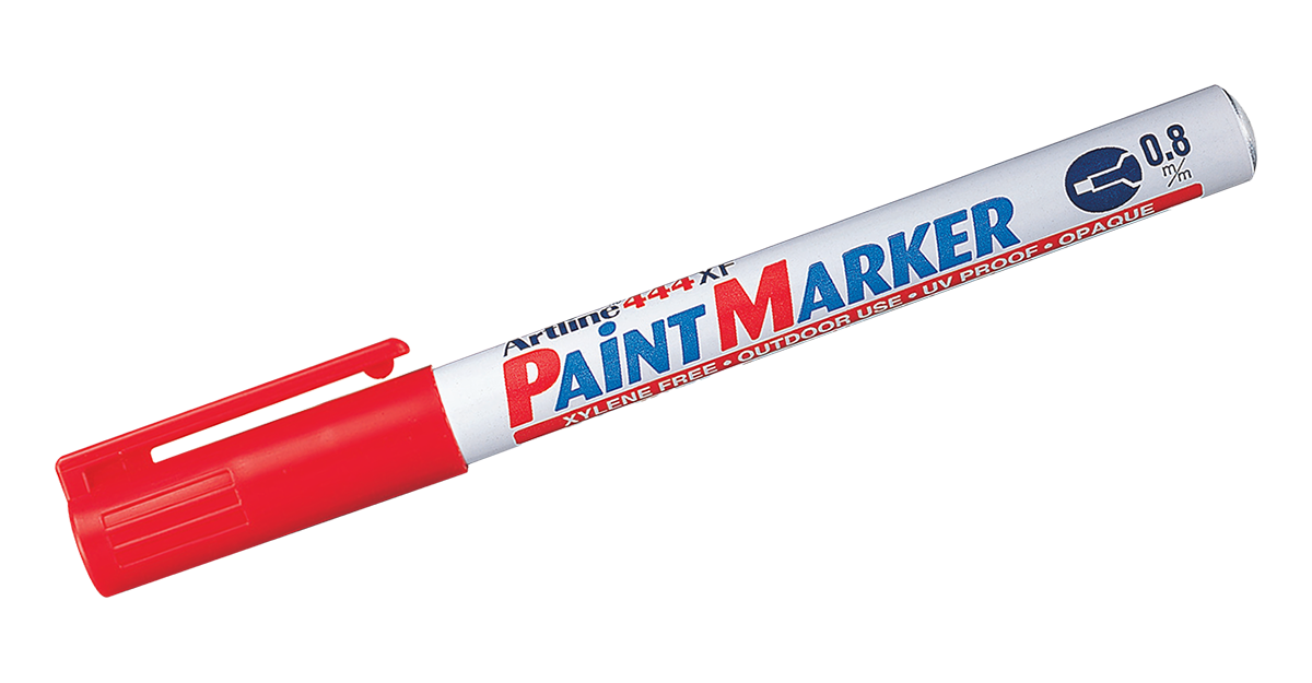 EK-444 Paint Marker Red