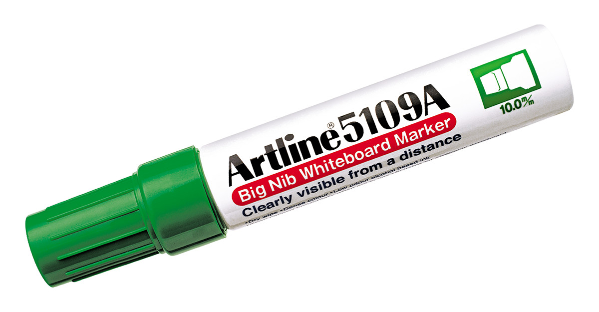 EK-5109A Big Nib Whiteboard Marker Green