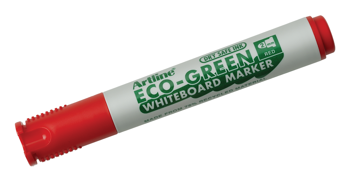 EK-527 ECO-GREEN Whiteboard Marker Red