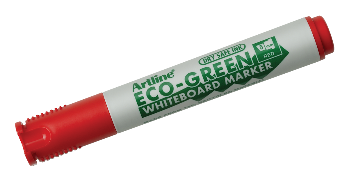 EK-529 ECO-GREEN Whiteboard Marker Red