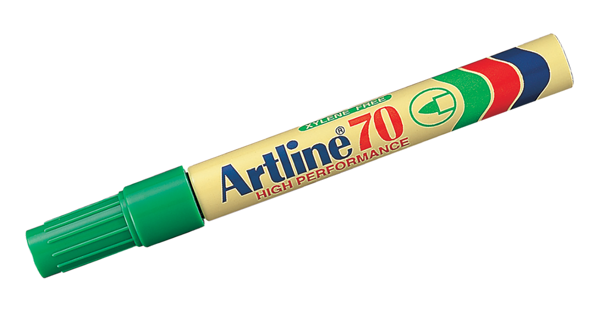 EK-70 Aluminum Barrel Permanent Marker Green