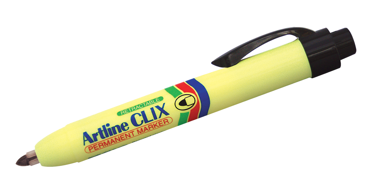 EK-73 Artline CLIX Permanent Marker Black