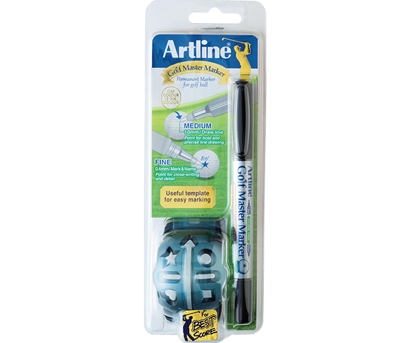Golf MasterMarker | Twin-Nib | 0.4mm Fine/1.0mm Bullet Tips