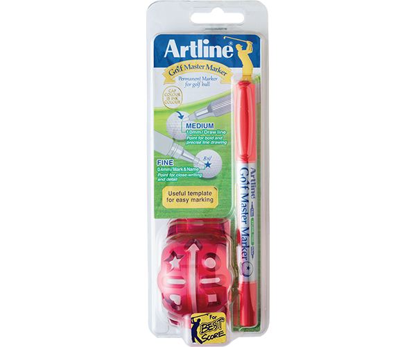 Golf MasterMarker | Twin-Nib | 0.4mm Fine/1.0mm Bullet Tips