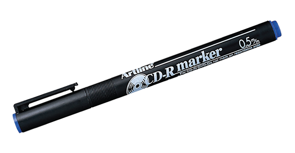 EK-883 CD-DVD Marker Blue