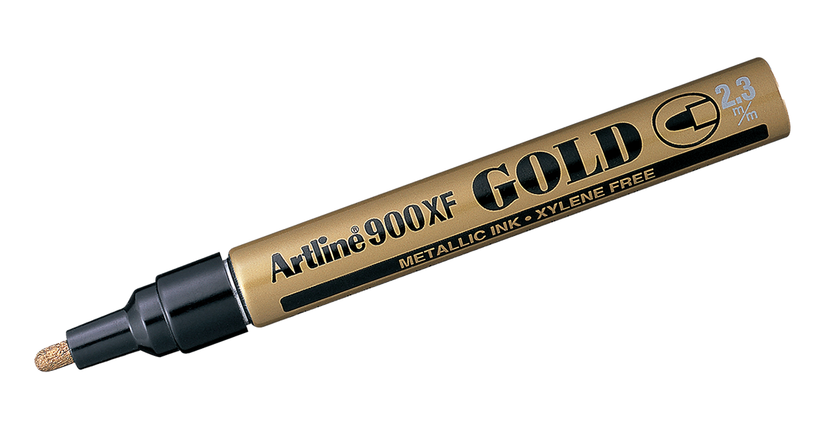 Metallic Paint Markers Bullet Tip