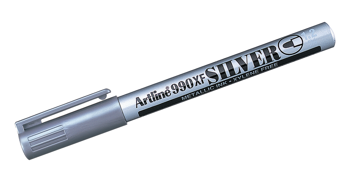 EK-990 Metallic Ink Marker Silver