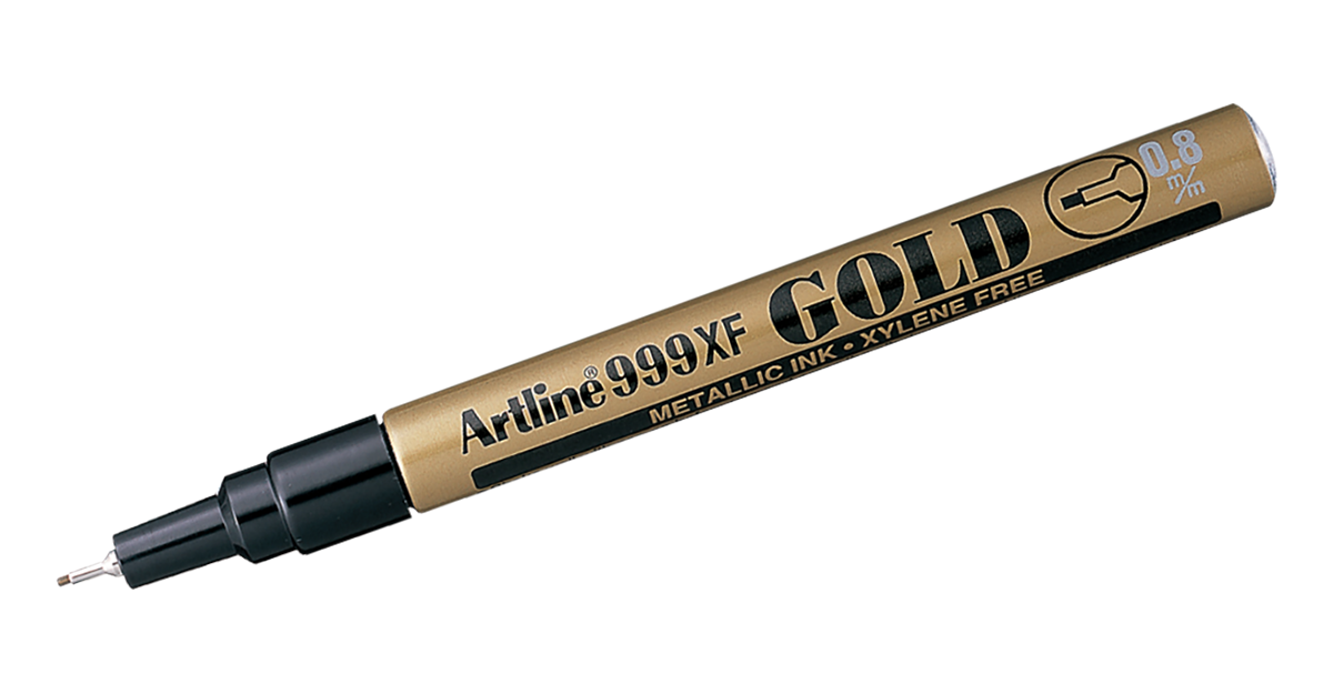 EK-999 Metallic Ink Marker Gold