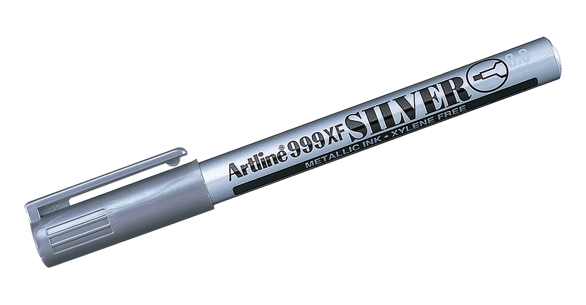 EK-999 Metallic Ink Marker Silver