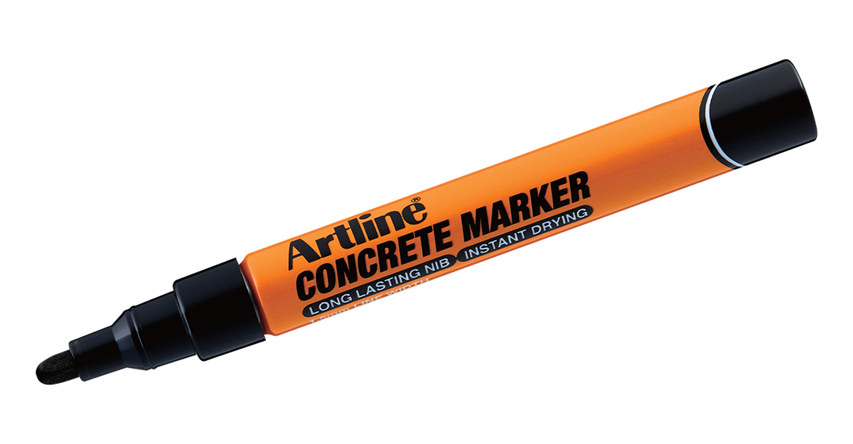 EKPR-CRM Concrete Professional Series Marker Black