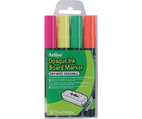 Opaque Ink Board Markers | 2.0mm Bullet Tip