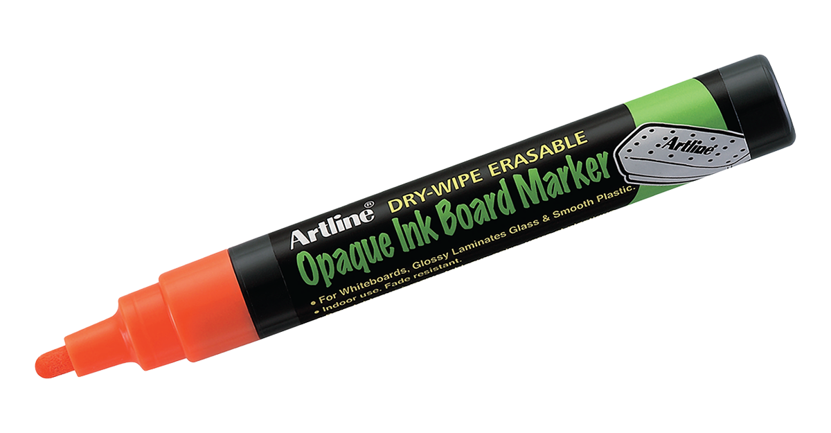 EPD-4 Opaque Ink Board Marker Fluorescent Orange