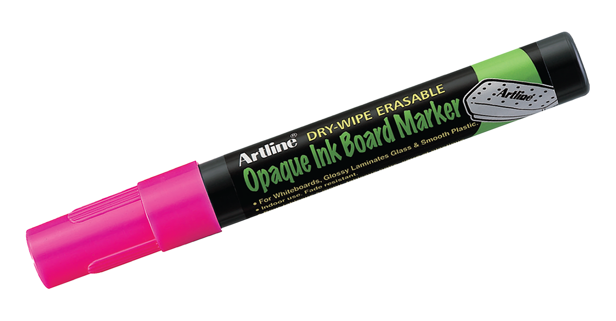 EPD-4 Opaque Ink Board Marker Fluorescent Pink