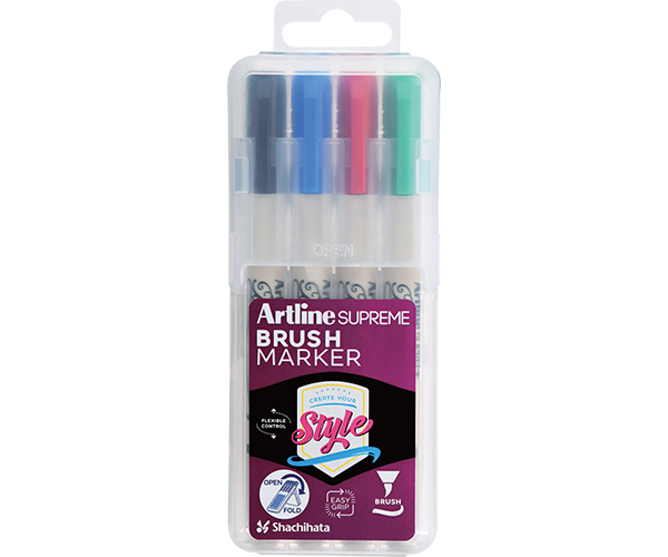 Artline SUPREME Brush Marker Sets