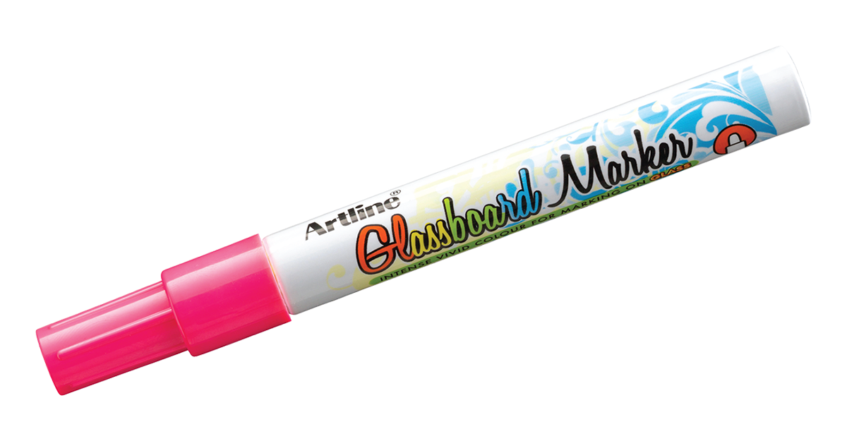 EPG-4 Glassboard Marker Fluorescent Pink