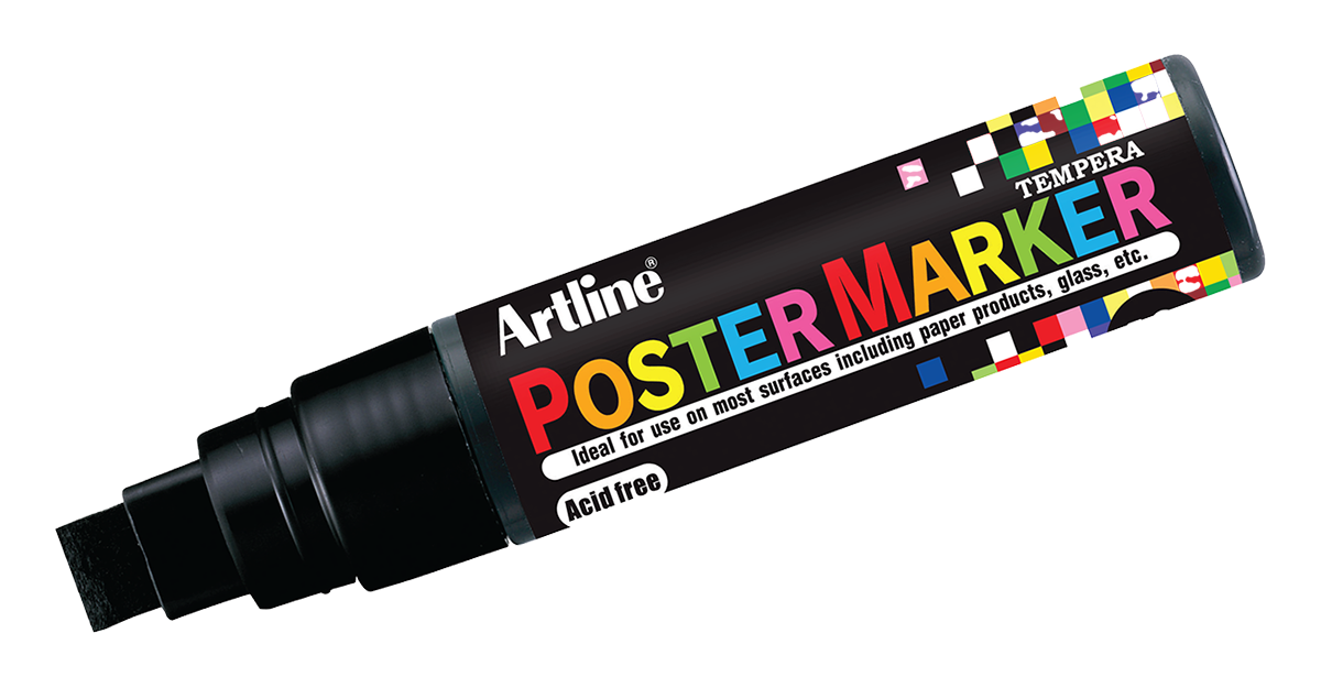 EPP-12 Poster Marker Black