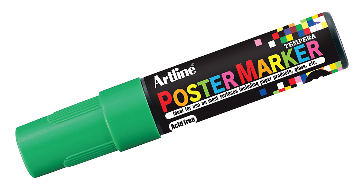 EPP-12 Poster Marker Fluorescent Green