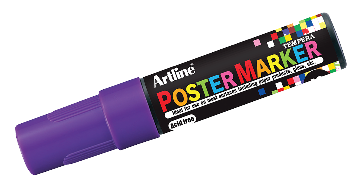 EPP-12 Poster Marker Purple