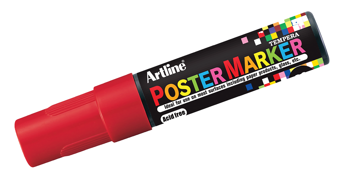 EPP-12 Poster Marker Red