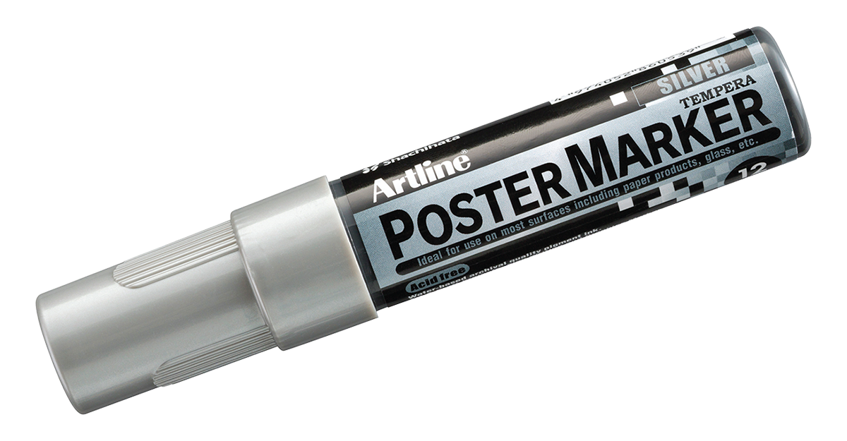 EPP-12 Poster Marker Silver
