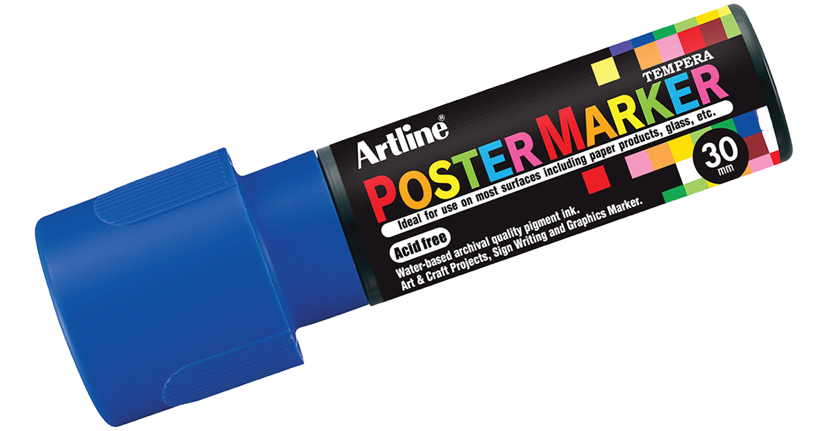 EPP-30 Poster Marker Blue