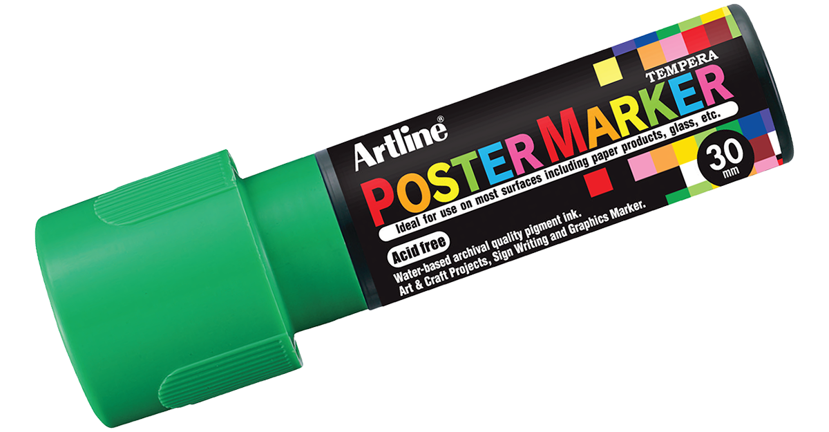 EPP-30 Poster Marker Fluorescent Green