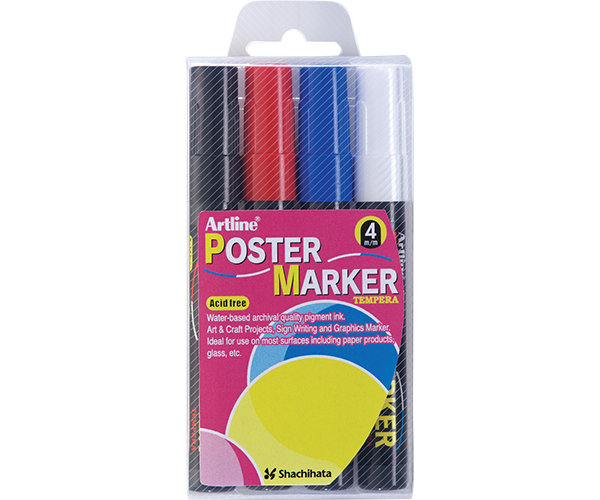 Poster Markers | 2.0mm Bullet Tip