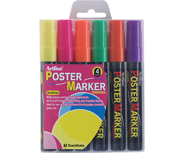 Poster Markers | 2.0mm Bullet Tip