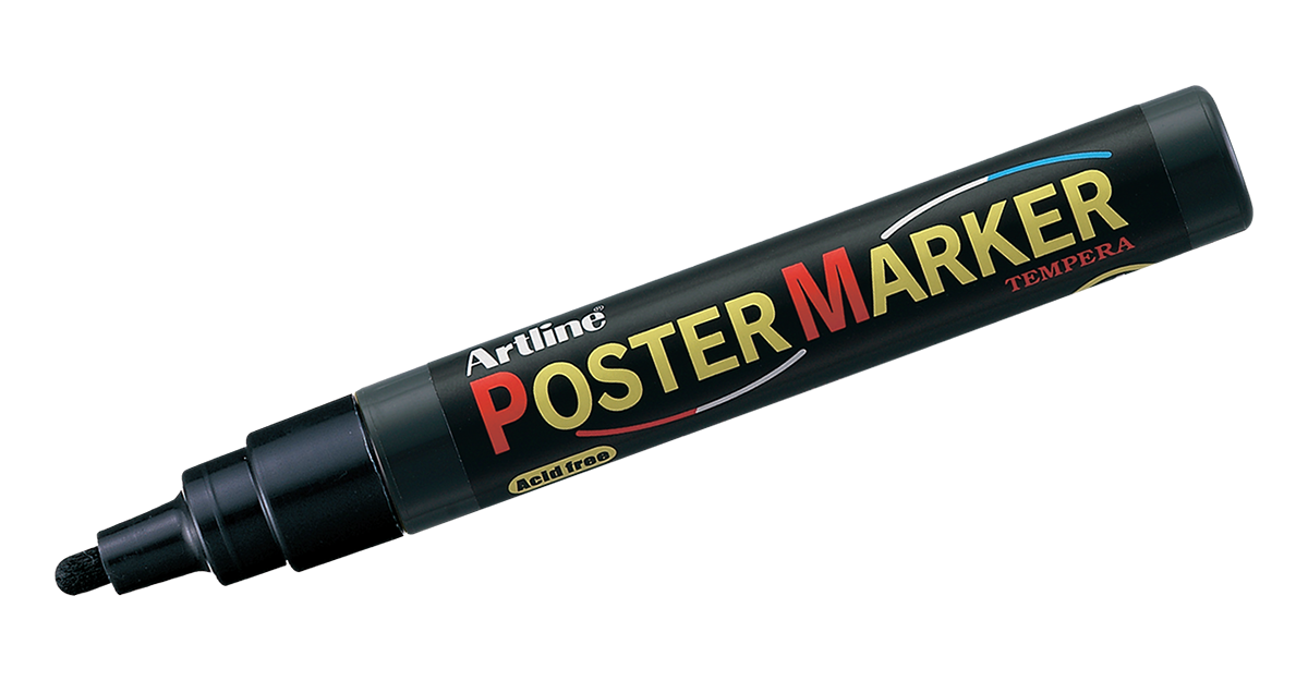 EPP-4 Poster Marker Black