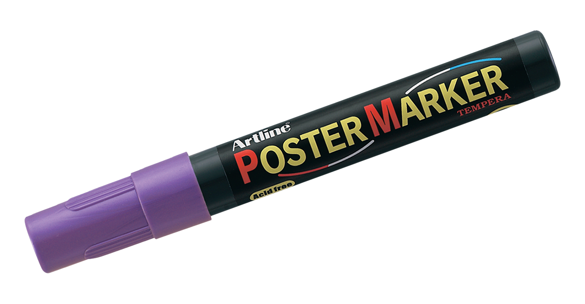 EPP-4 Poster Marker Metallic Purple