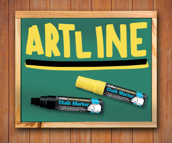Chalk Markers | 12.0mm Flat Tip