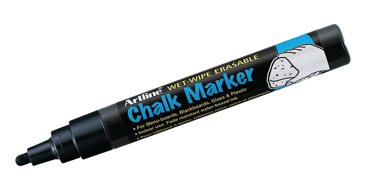 EPW-4 Chalk Marker Black