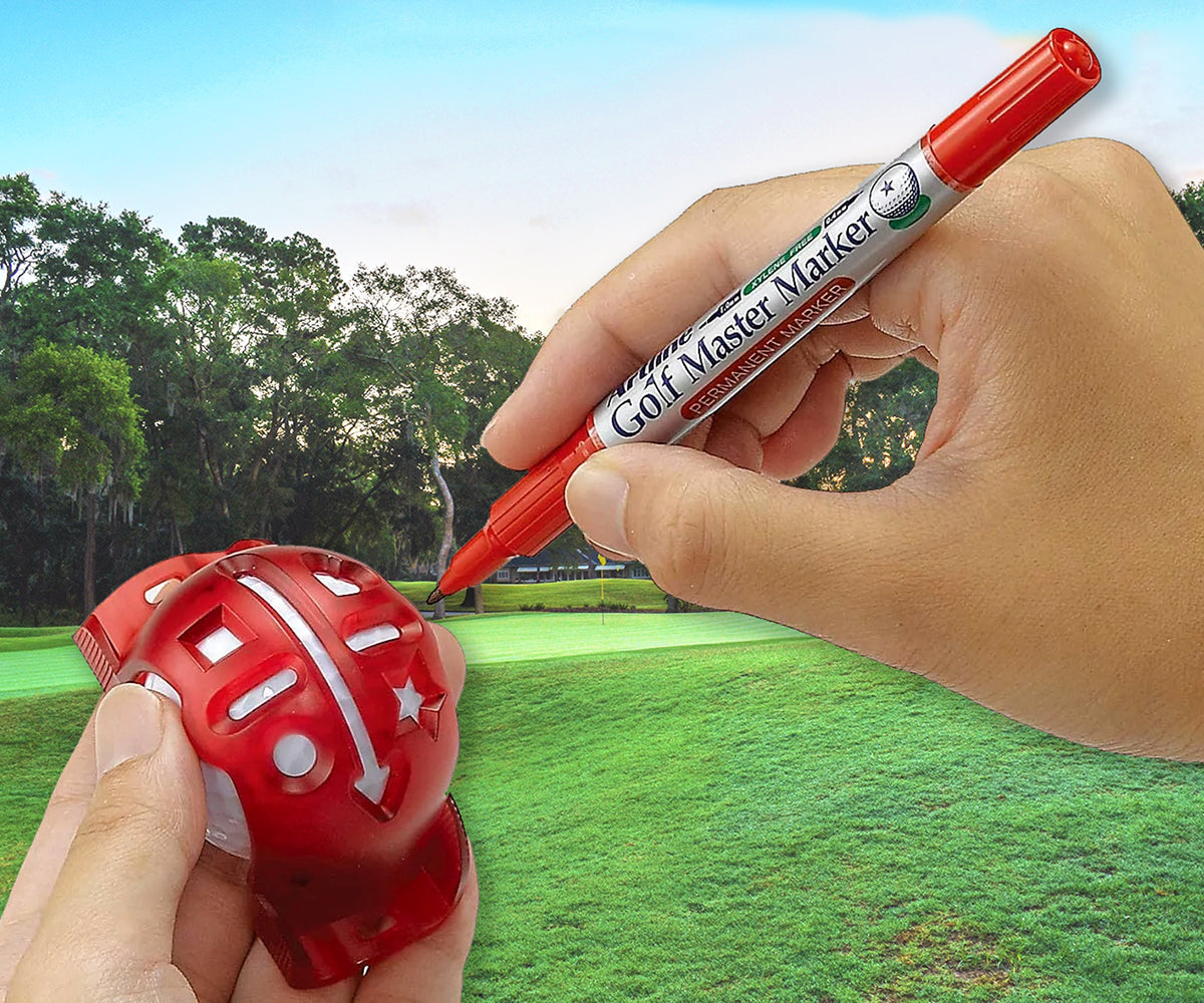 Golf MasterMarker | Twin-Nib | 0.4mm Fine/1.0mm Bullet Tips
