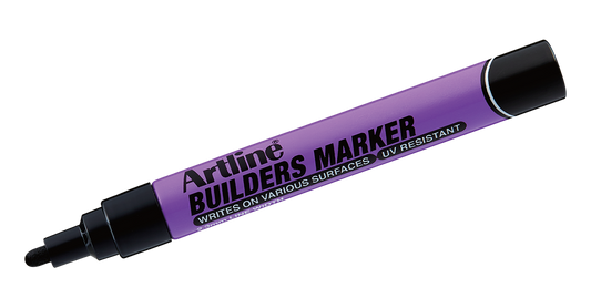 Builders Markers | Professional Series | 2.3mm Bullet Tip