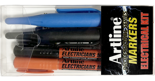 Electricians Markers | Professional Series Kit | 4-Pack