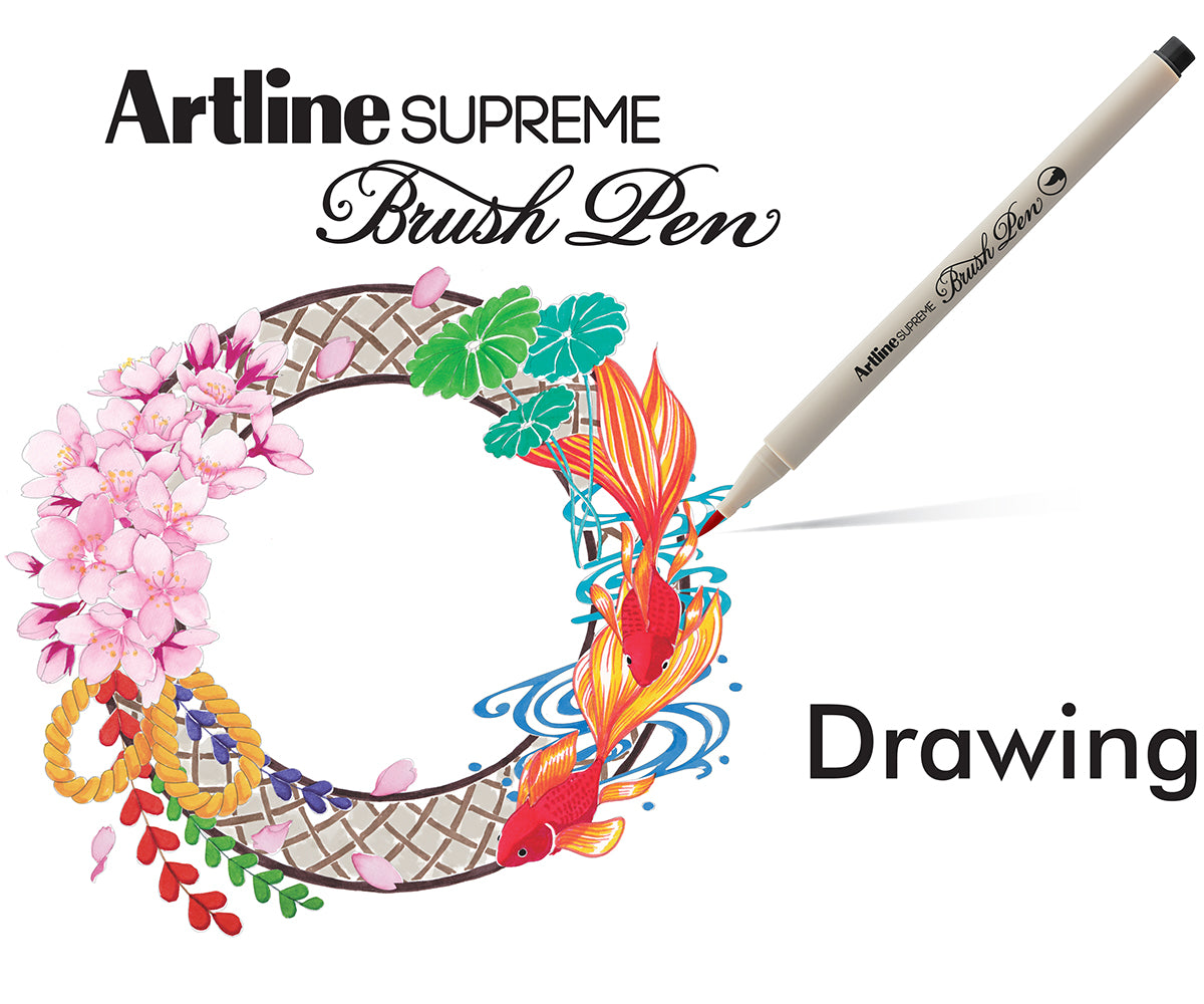 Artline SUPREME Brush Pen Sets