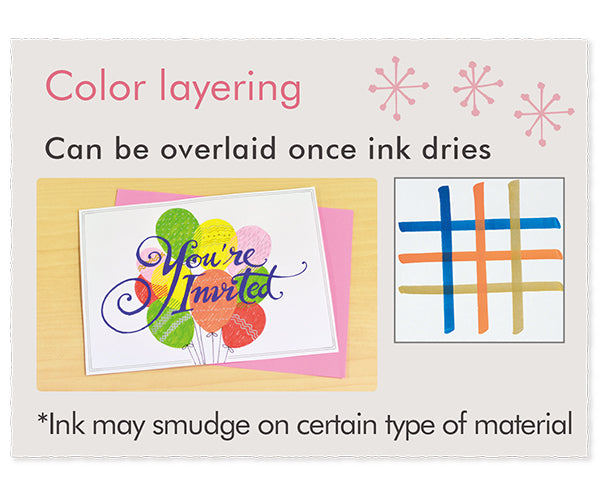Artline Decorite Marker Sets | 3.0mm Flat Tip