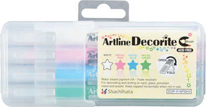 Artline Decorite Marker Sets | Brush Tip
