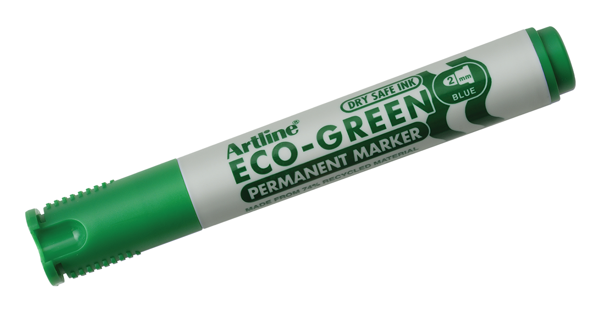 Green online permanent marker