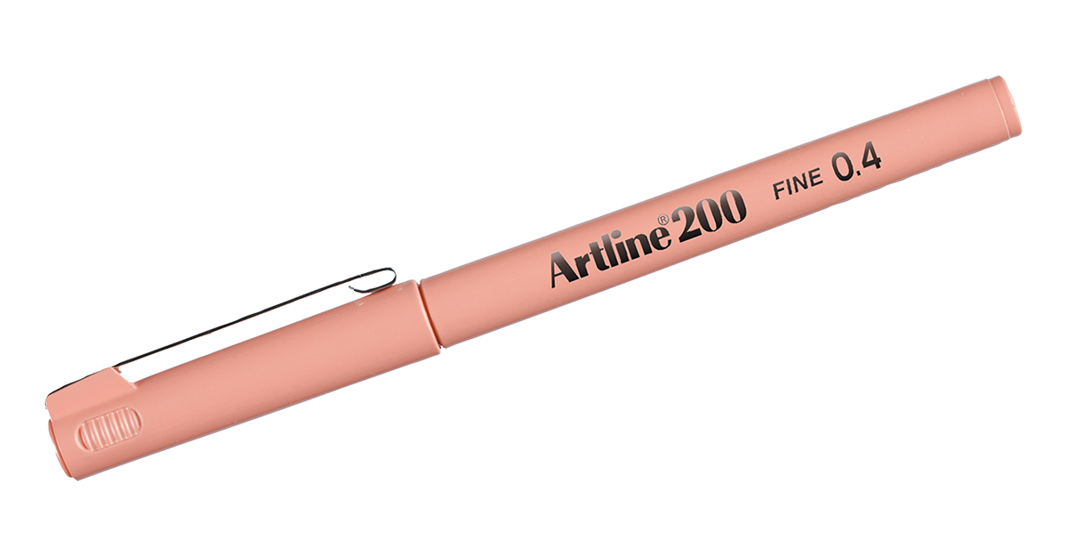 EK-200 Writing Pen Apricot