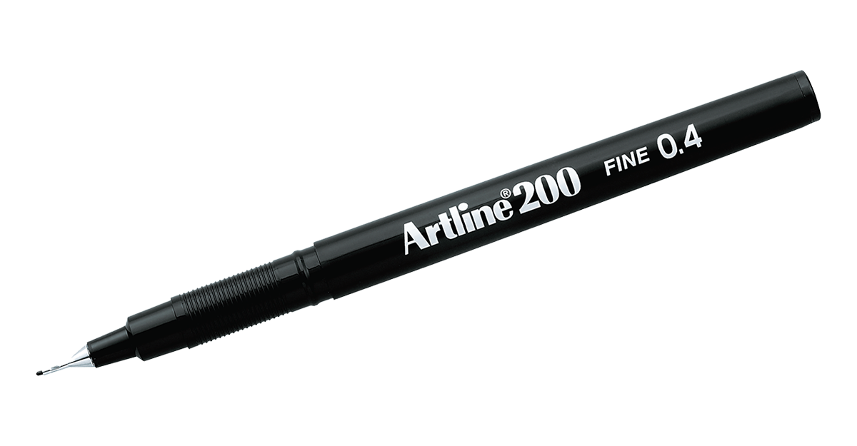 EK-200 Writing Pen Black