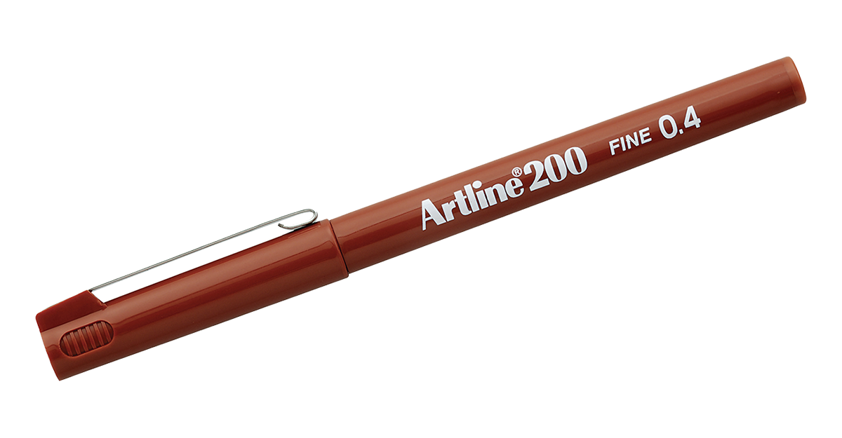 EK-200 Writing Pen Brown