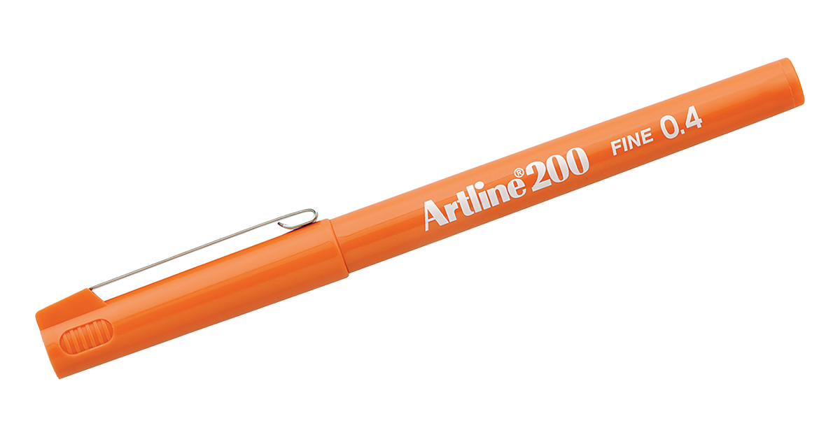EK-200 Writing Pen Orange