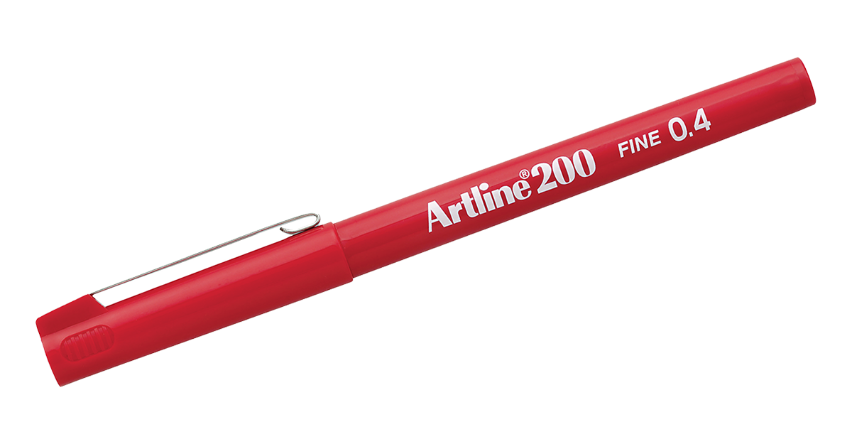 EK-200 Writing Pen Red